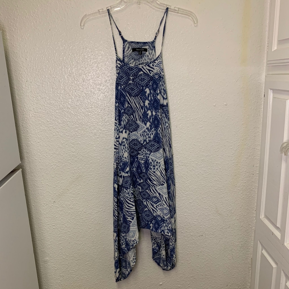 New Look Sleeveless blue Dress Size M